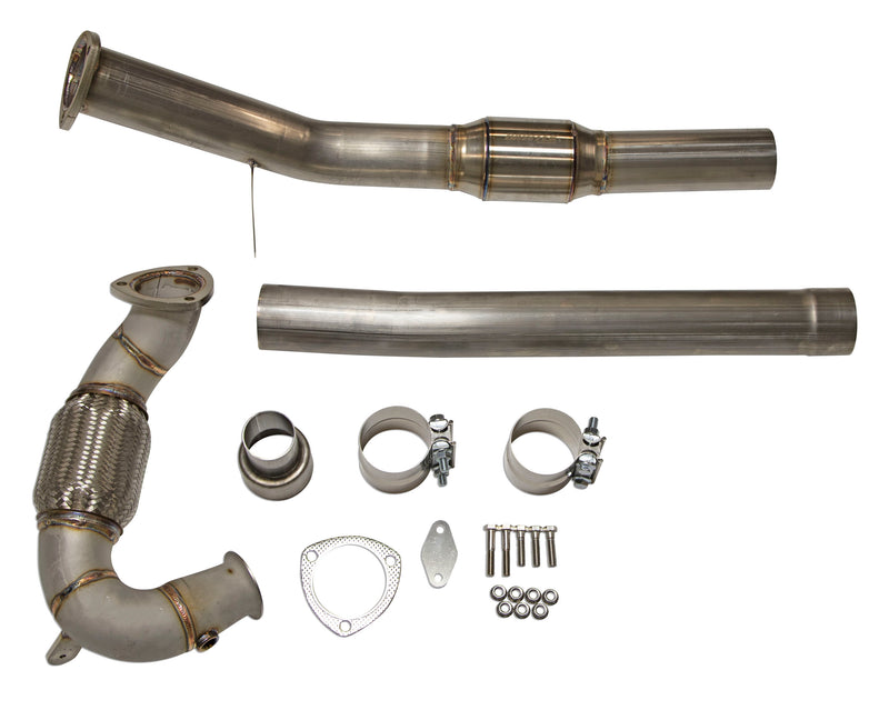 Jetta TDI (09-10) ECO Kit DPF & EGR Delete Exhaust - (tuning required, not included)